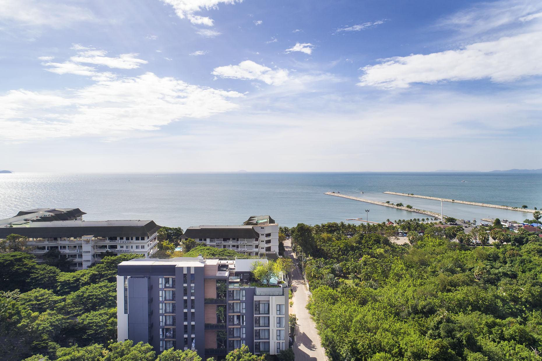 Cross Vibe Pattaya Seaphere Na Chom Thian Exterior foto